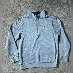 Under Armour Gray 1/4 zip sweatshirt